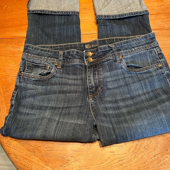 Kut from the Kloth Jeans Cuffed Crop 12 - Picture 5 of 10